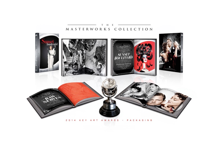 Sunset Boulevard — The Masterworks Collection packaging