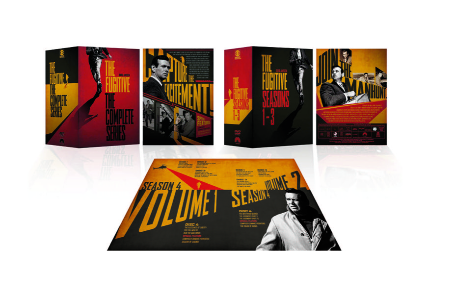 The Fugitive: The Complete Series packaging
