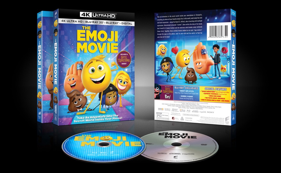 The Emoji Movie packaging