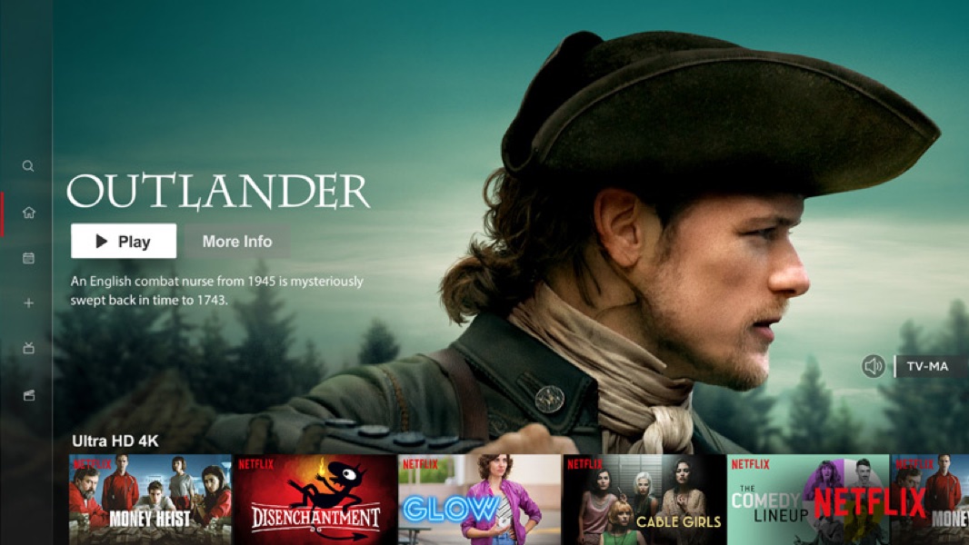 Outlander streaming art